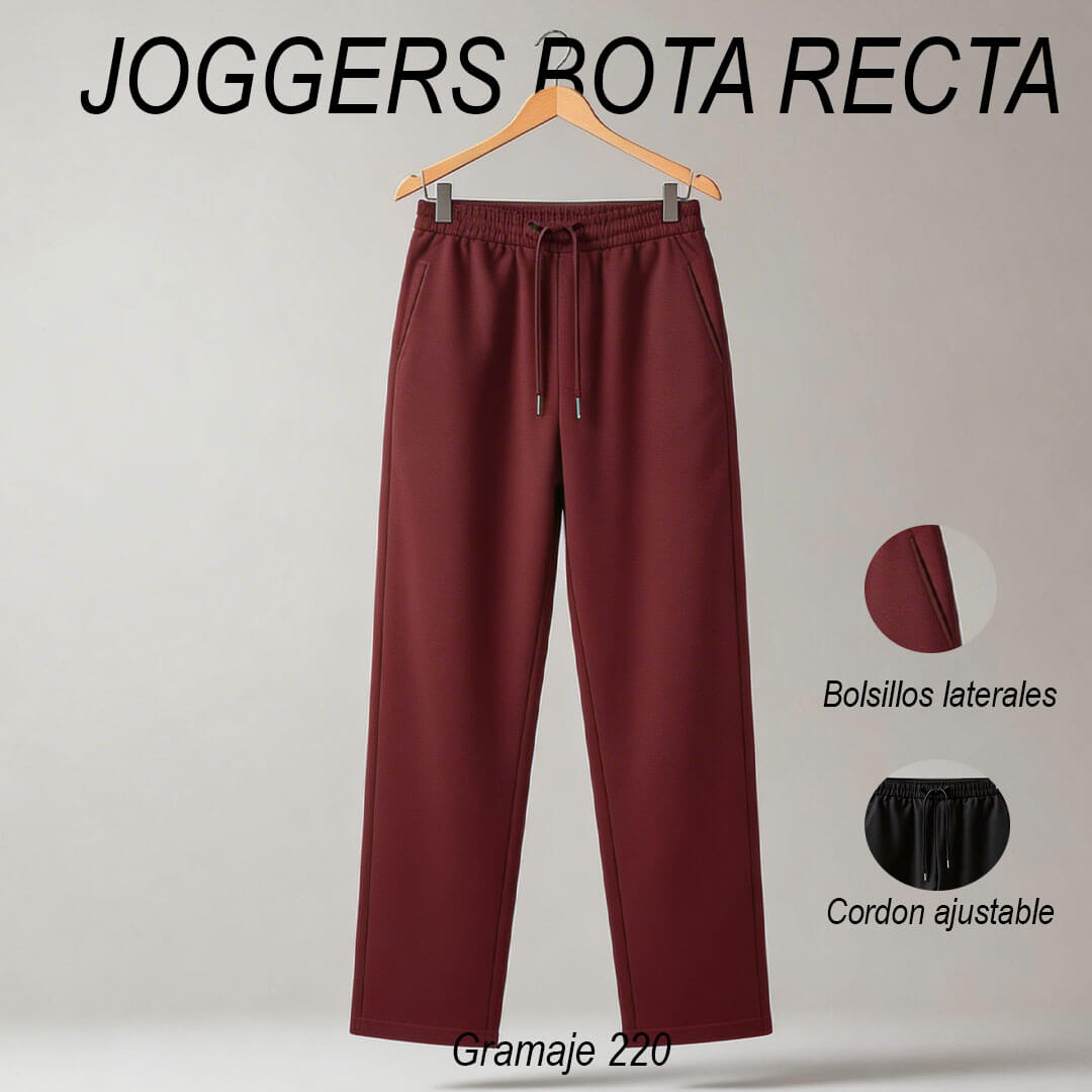 JOGGERS MEN BOTA RECTA